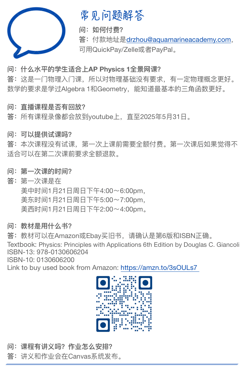 AP Physics 1 Spring 2024